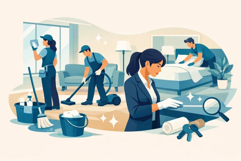 تنظيف الشقق قبل التسليم بدون ملاحظات